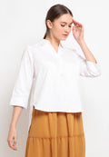 3/4 Sleeve Loose Blouse