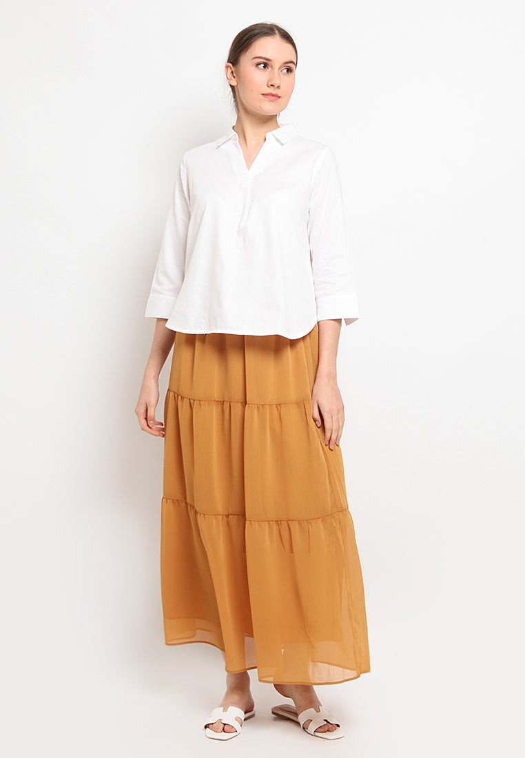 3/4 Sleeve Loose Blouse