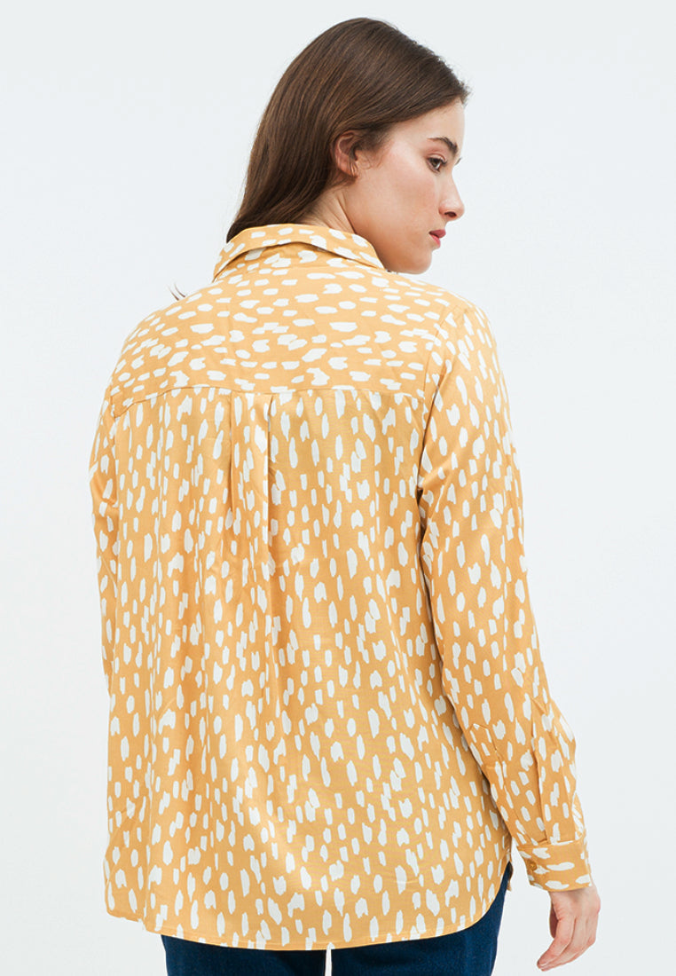 Printed Loose Blouse