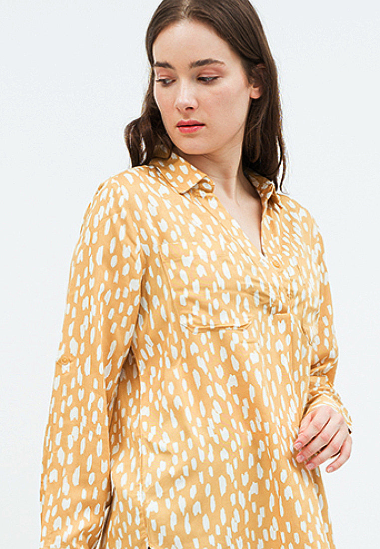 Printed Loose Blouse
