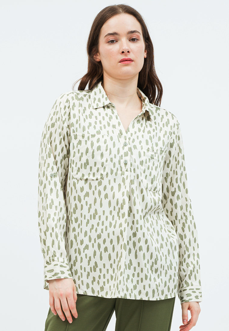Printed Loose Blouse
