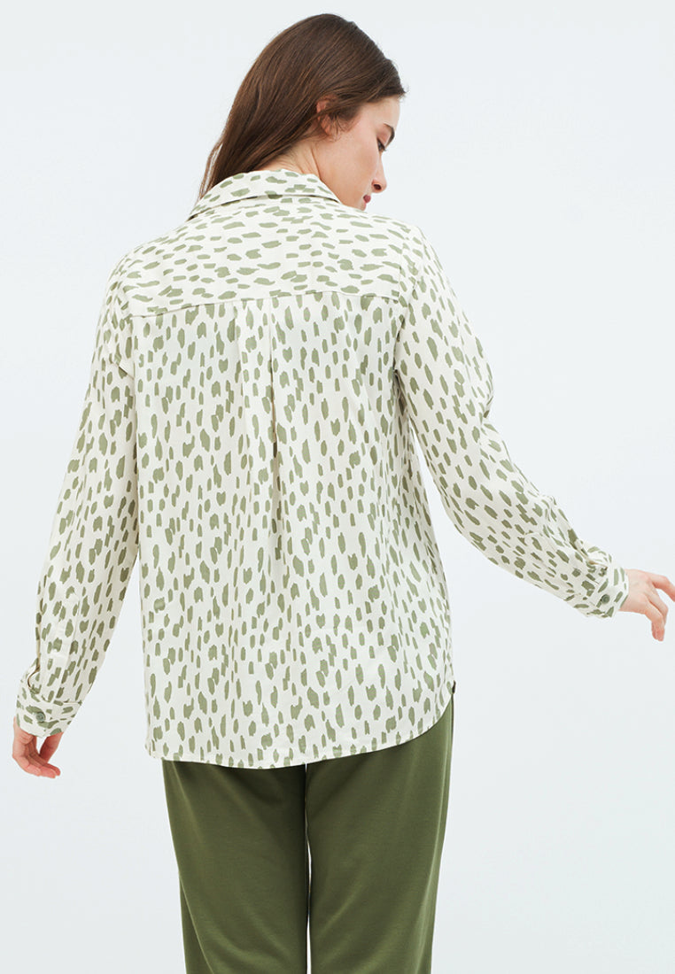 Printed Loose Blouse