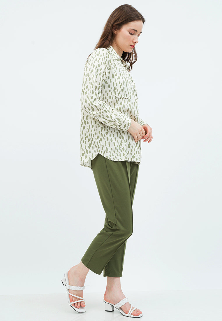 Printed Loose Blouse