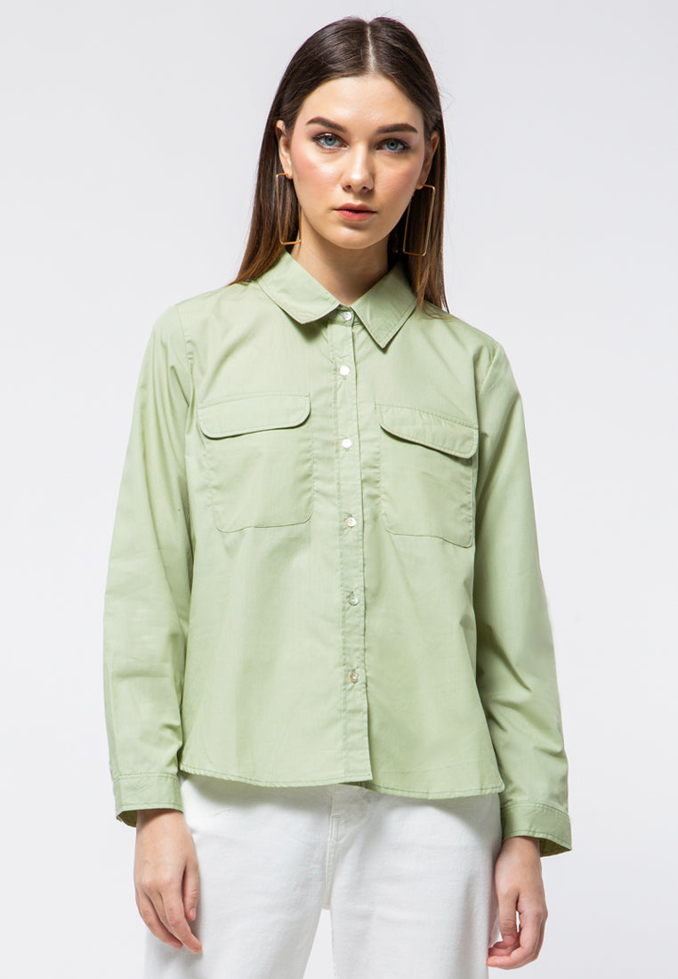 Flap Pockets Shirt