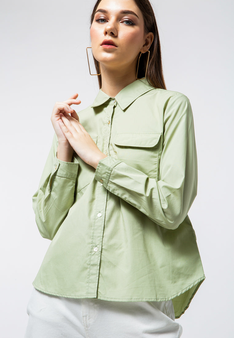 Flap Pockets Shirt