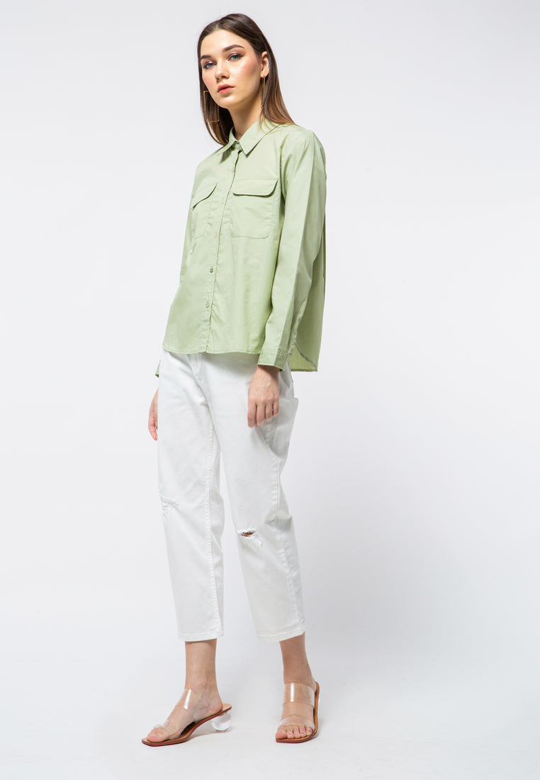 Flap Pockets Shirt