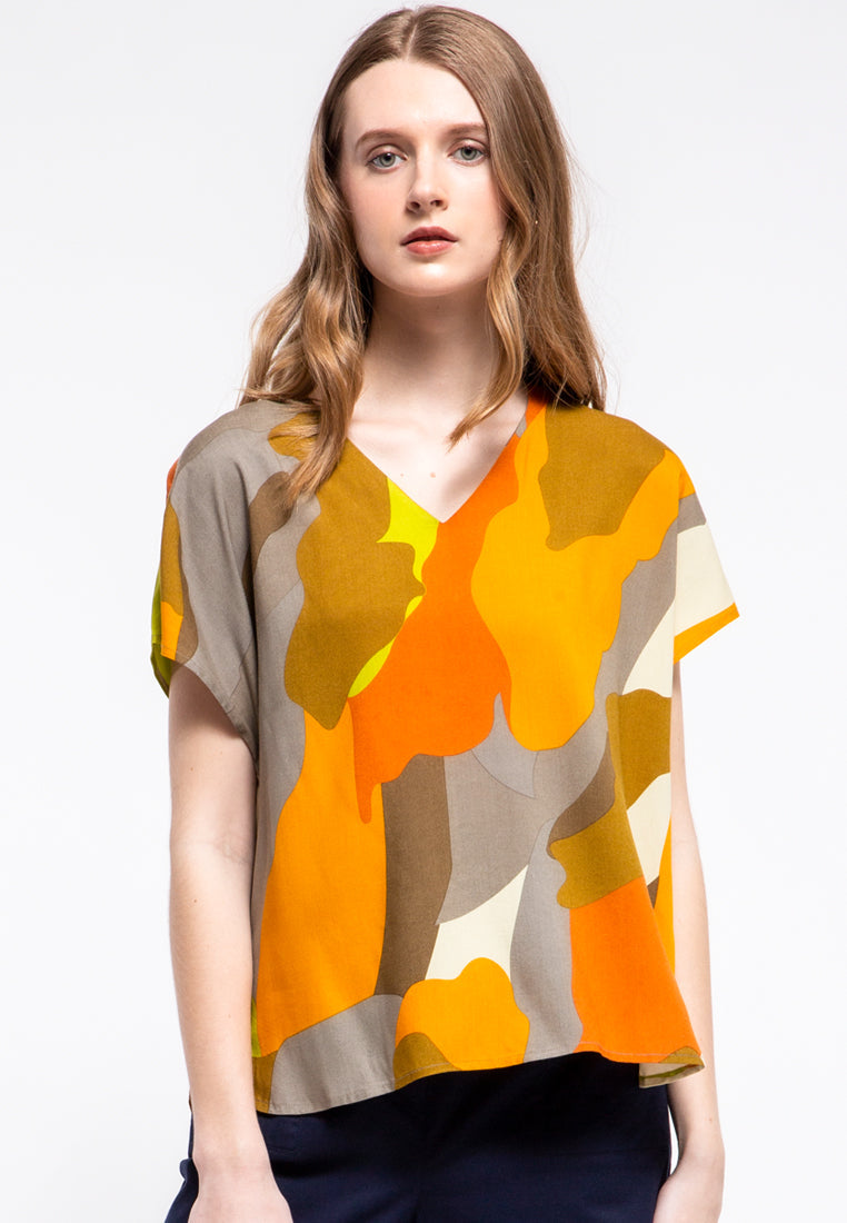 Abstract Blouse