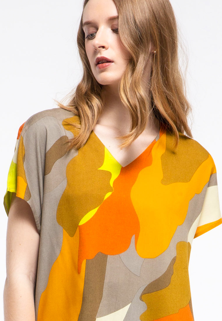 Abstract Blouse