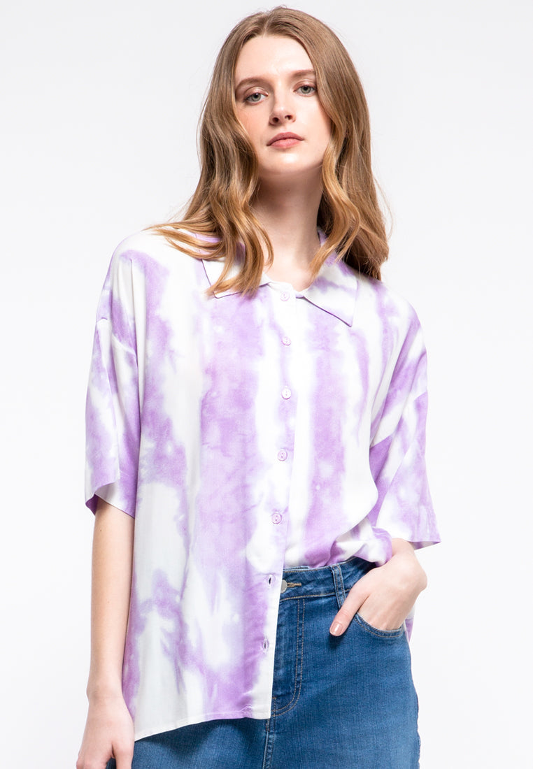 Loose Tie-dye Shirt