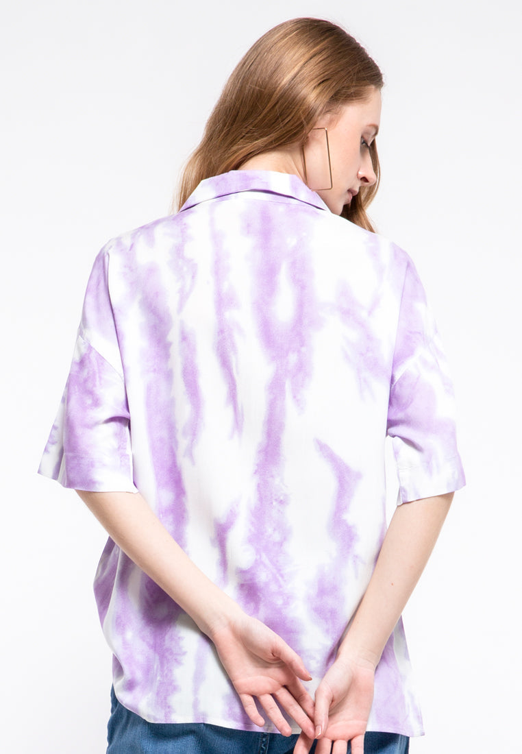 Loose Tie-dye Shirt