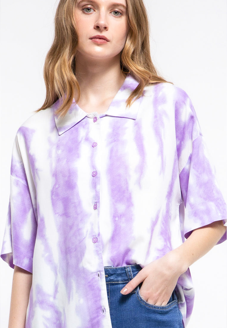Loose Tie-dye Shirt