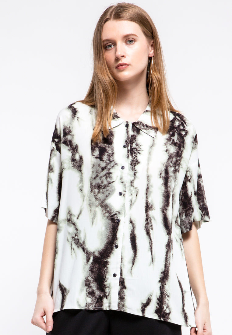 Loose Tie-dye Shirt