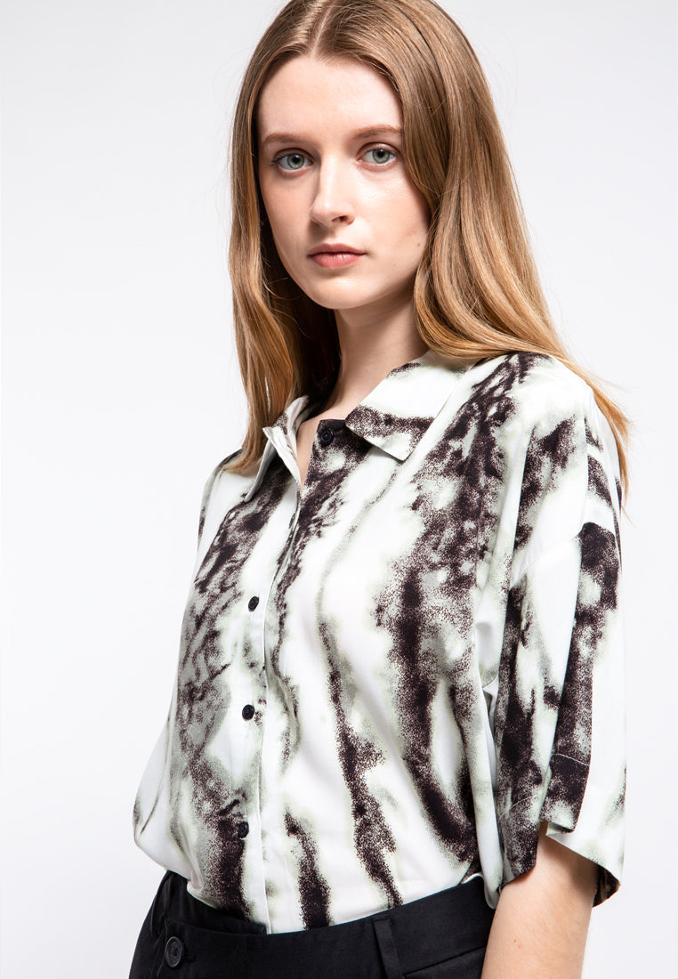 Loose Tie-dye Shirt