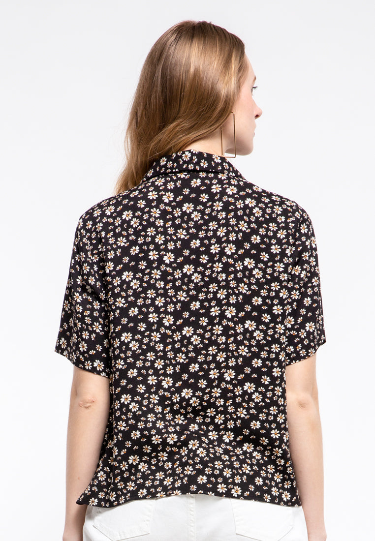 Notch Collar Shirt