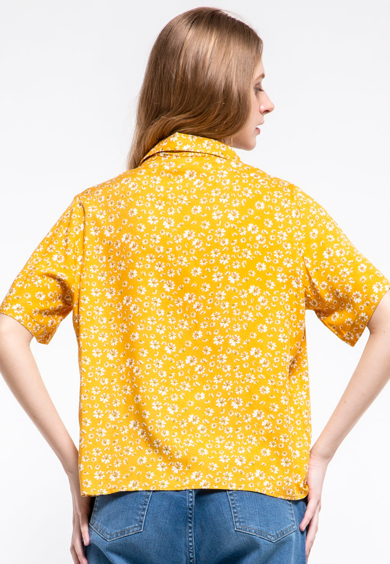 Notch Collar Shirt
