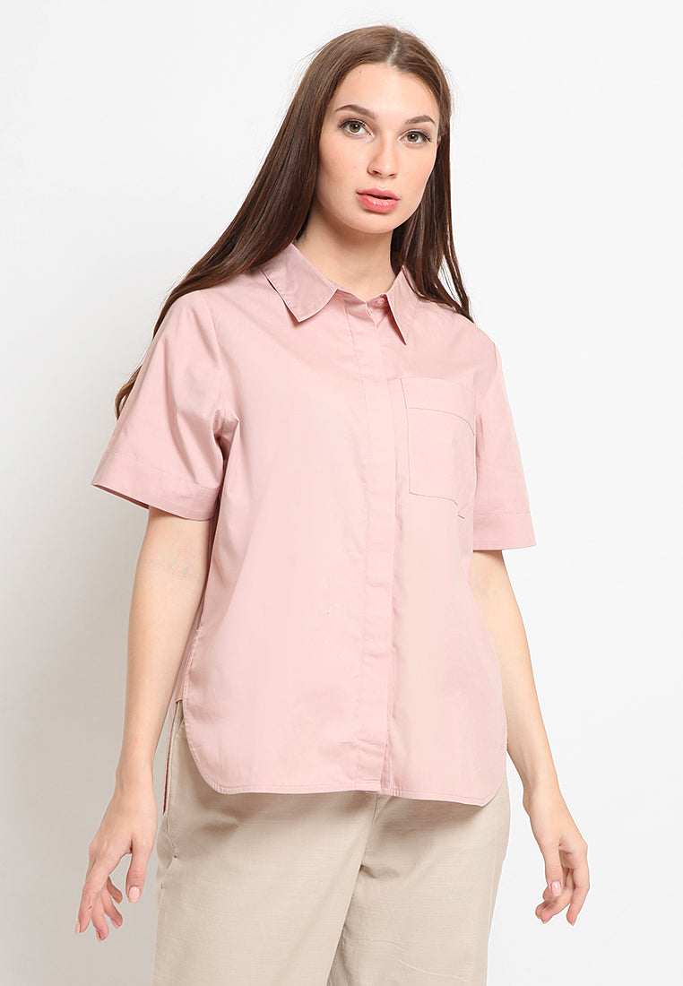 Side Panel Detail Blouse