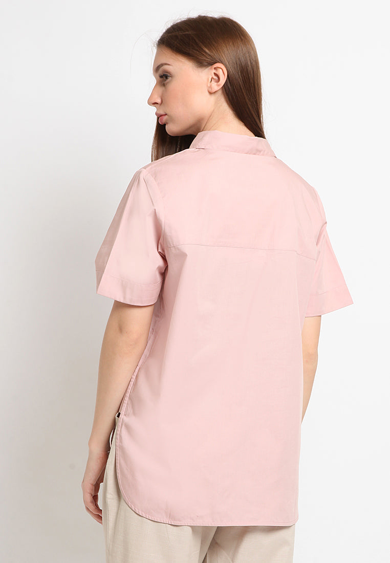Side Panel Detail Blouse