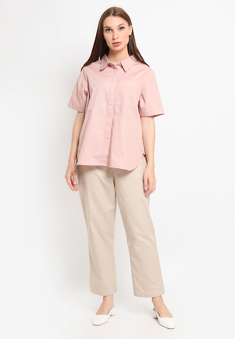 Side Panel Detail Blouse