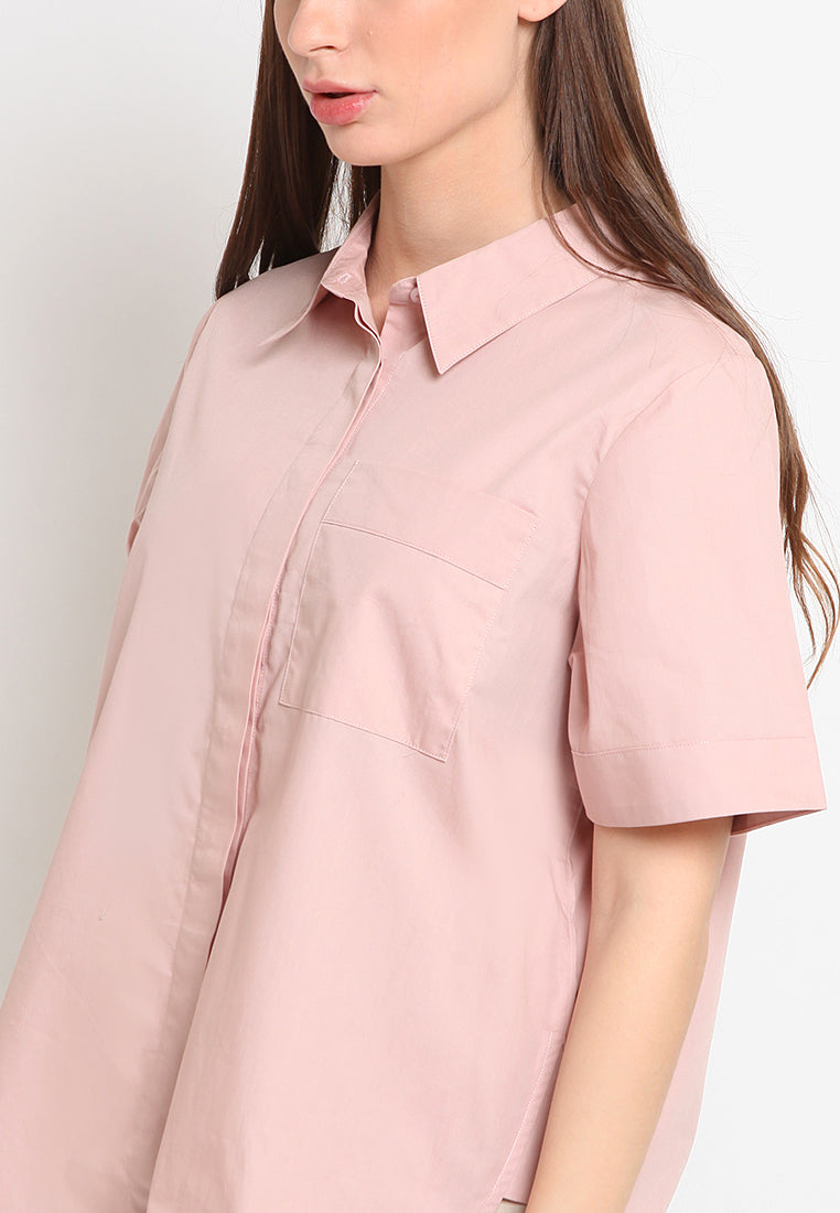 Side Panel Detail Blouse