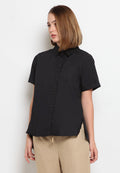 Short Sleeve A-line Blouse