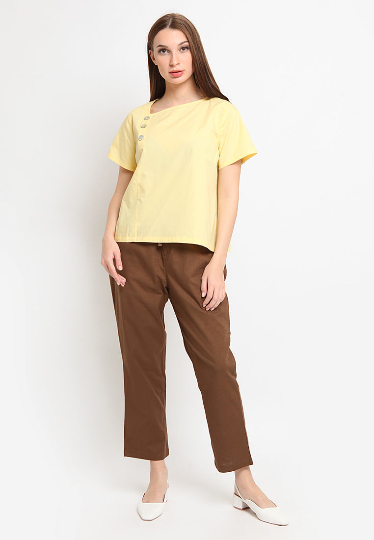 Boxy Cotton Blouse