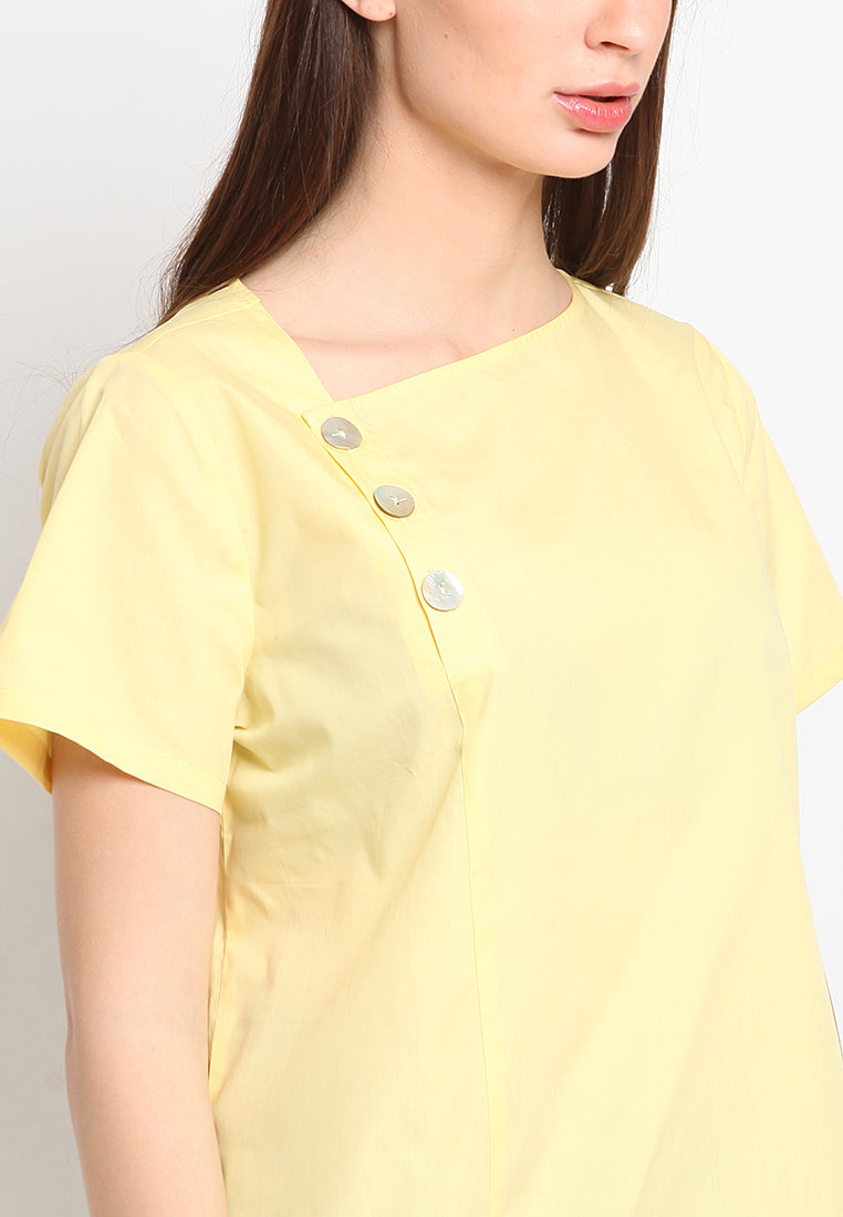 Boxy Cotton Blouse