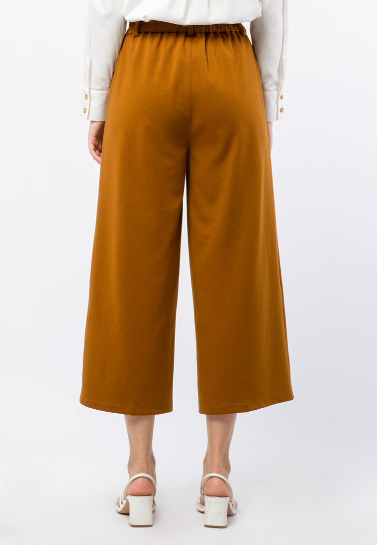 Cullotte with Patch Pocket Details