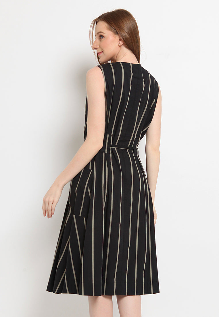 Fit & Flare Midi Dress