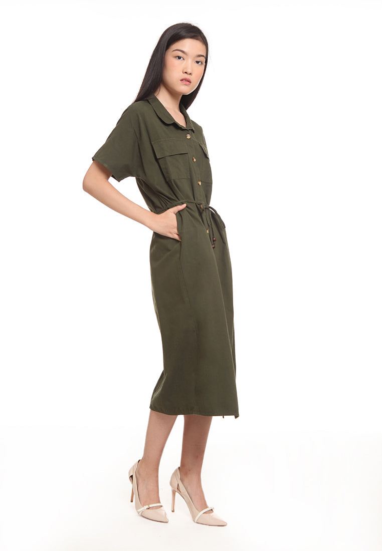 Midi Shirt Dress