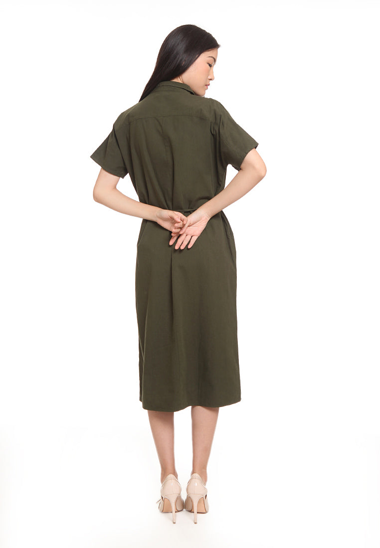 Midi Shirt Dress