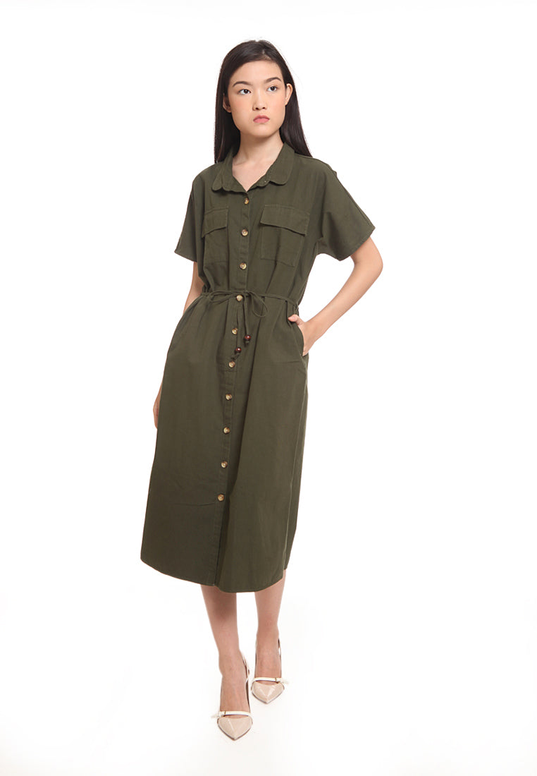 Midi Shirt Dress