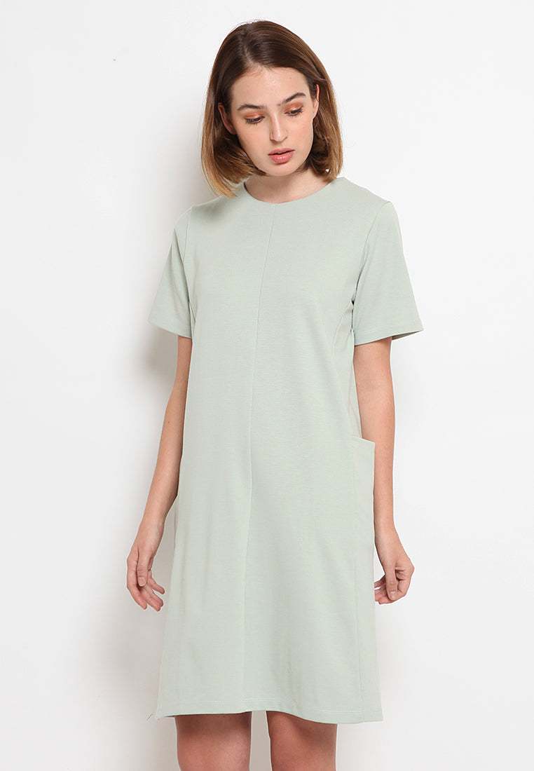 Cut n Sewn Mini Dress
