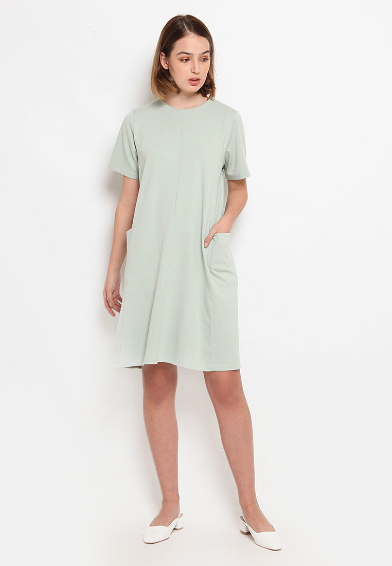 Cut n Sewn Mini Dress