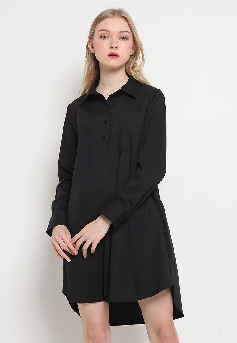 Short Dress with Hi-Lo Bottom