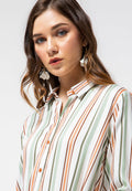 Stripes Shirt Dress