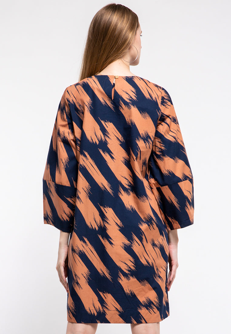 Abstract Shift Dress