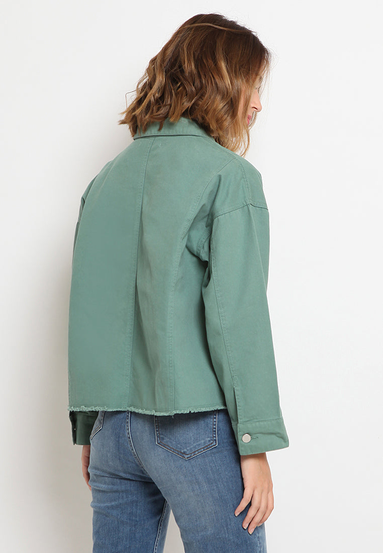 Crop Denim Jacket