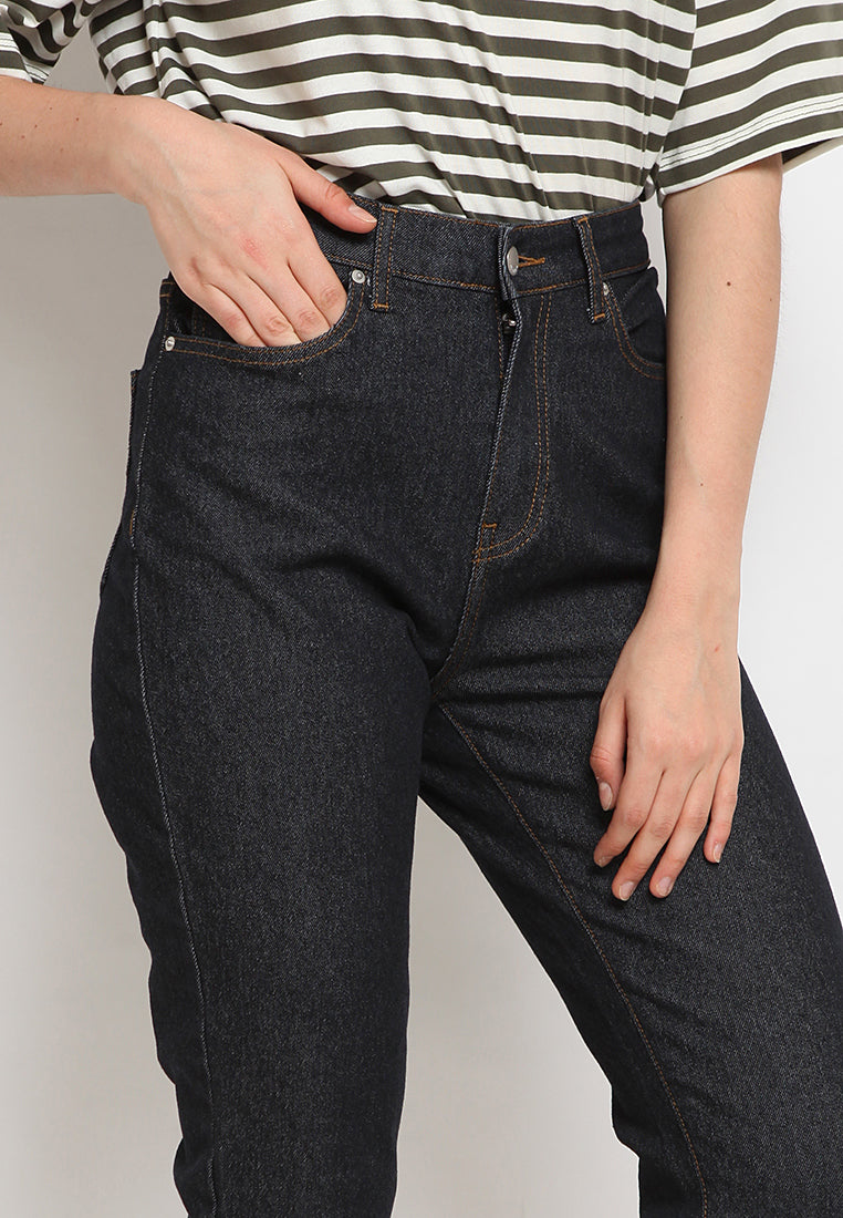 Denim Cropped Pants