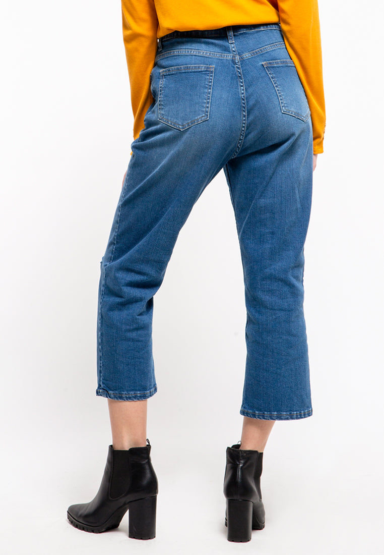 Ripped Mom Jeans