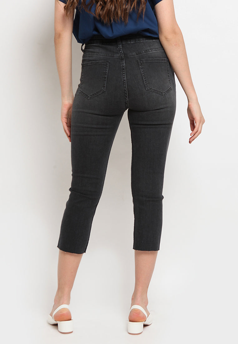 High Waist Denim Pants