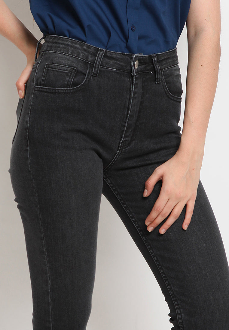 High Waist Denim Pants