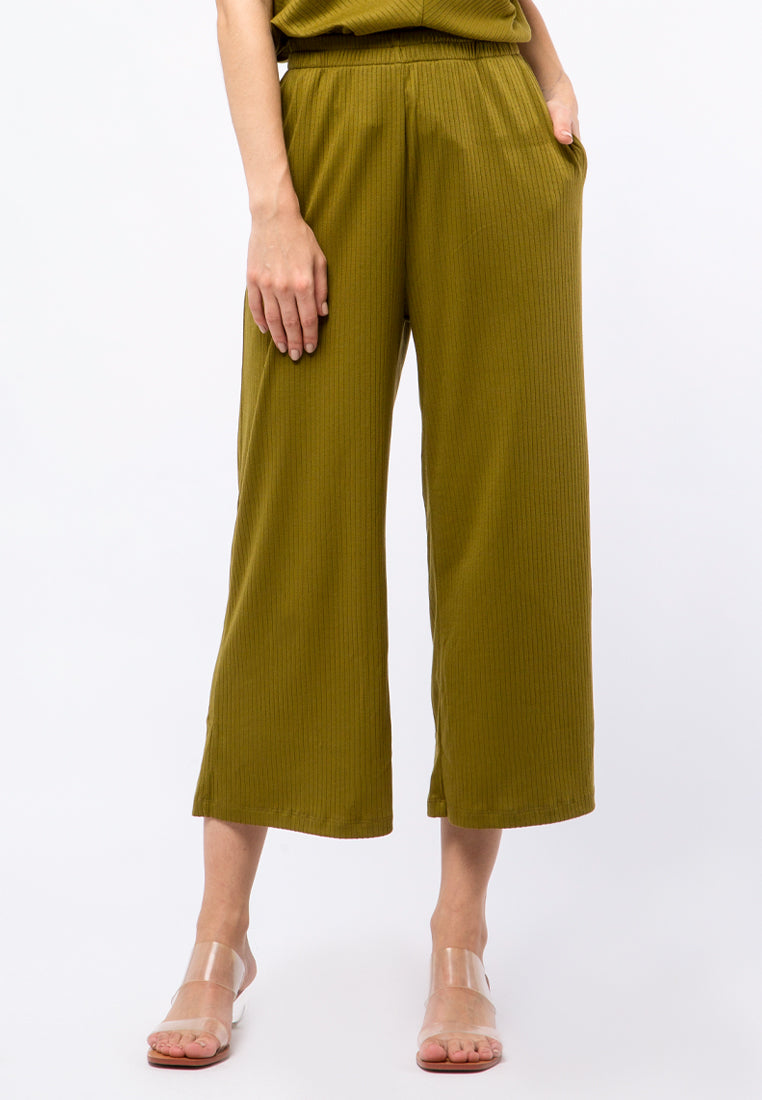 Highwaist Rib Pants