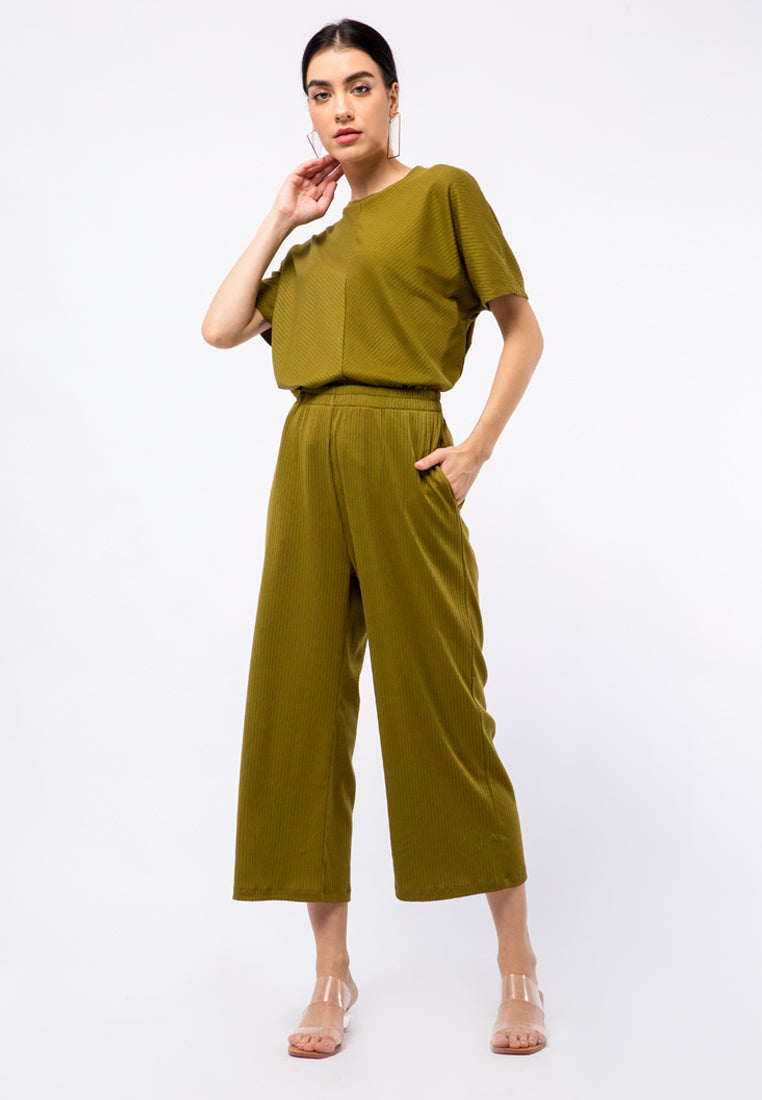 Highwaist Rib Pants