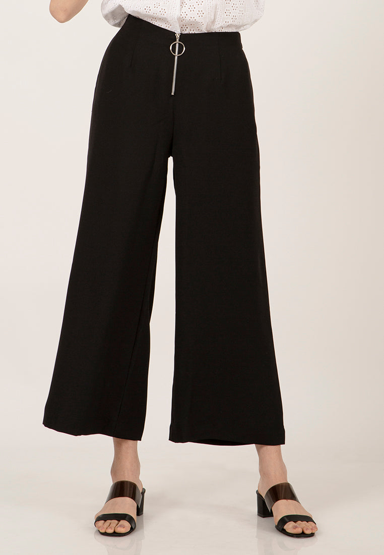Palazzo Zipper Pants