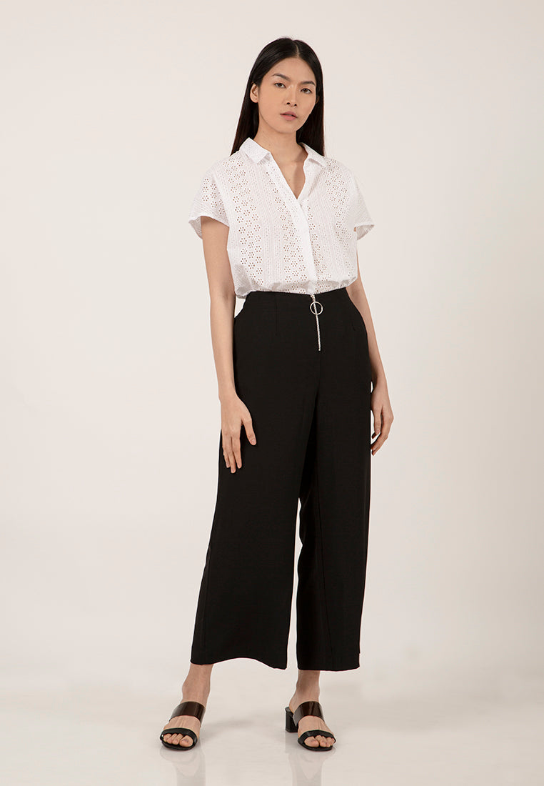 Palazzo Zipper Pants