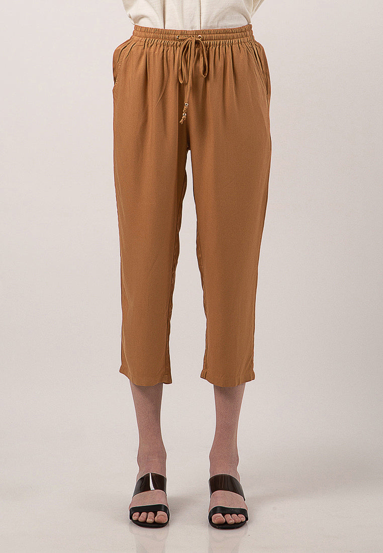 Cropped Straight Pants