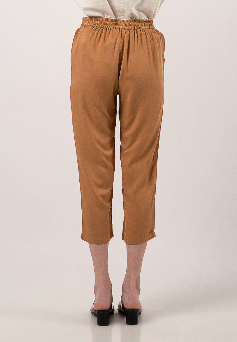 Cropped Straight Pants