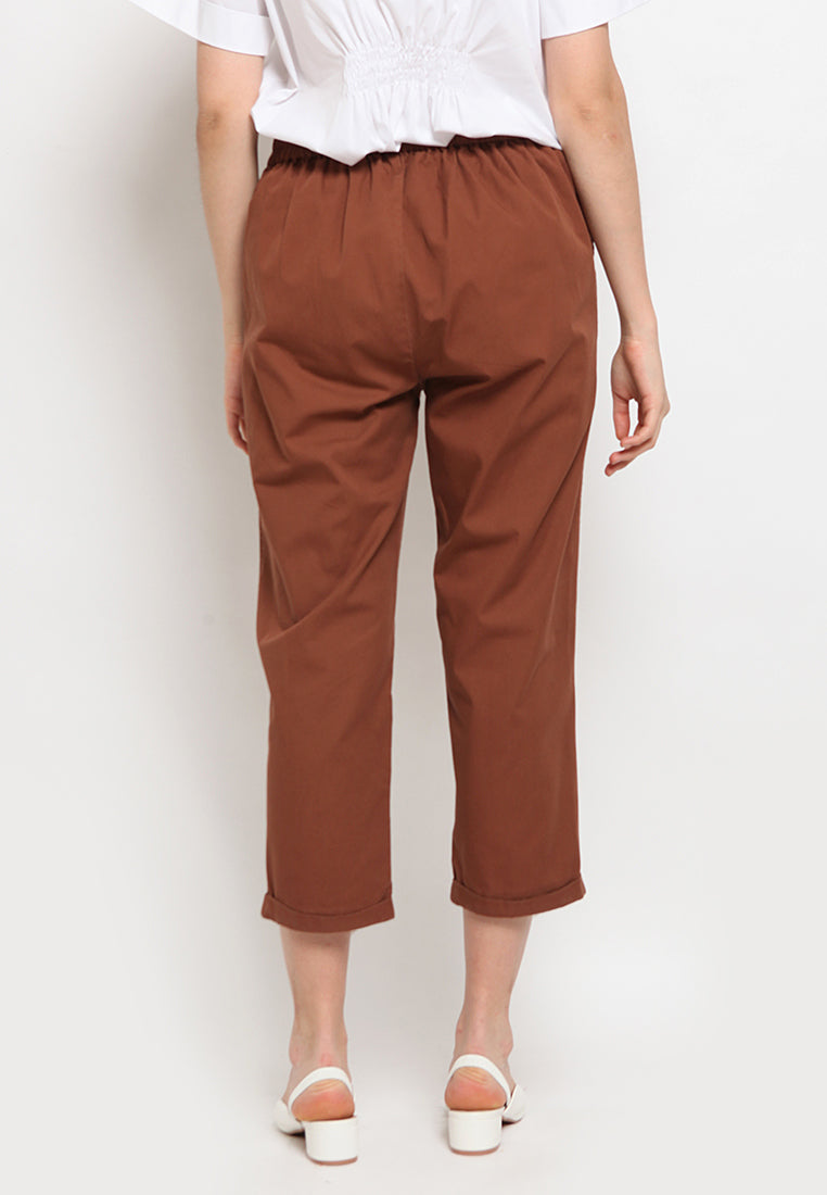 Tapered Fit Crop Pants