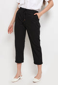 Tapered Fit Crop Pants