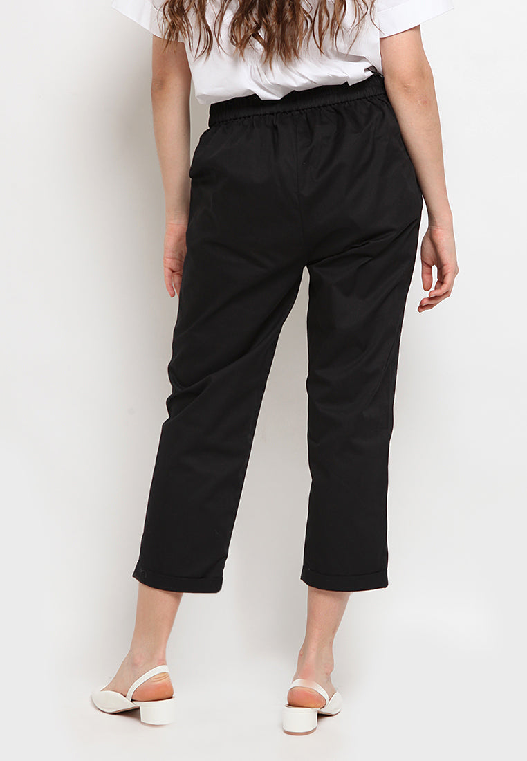 Tapered Fit Crop Pants